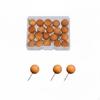 Decorative Drawing Pins Assorted Shapes Wooden Push Easy to Insert Head Thumbtacks for