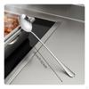 Stainless Steel Serving Spoon Professional Mirror Polished Kitchen Utensil for Caterers, Family