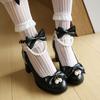 Fashion Women's Patent Leather High Heel Lolita Shoes, Cute Mary Jane Shoes, Wedding Role Play Shoes, Size 31-43