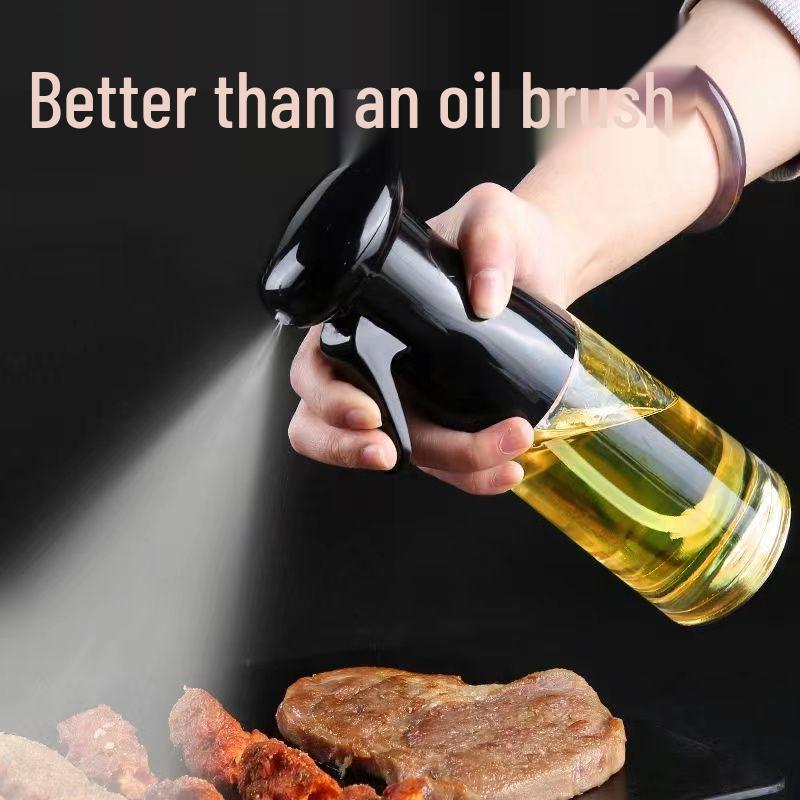 Glass Kitchen Oil Sprayer - Food-Grade, Non-Drip, Atomizing Spray Bottle