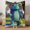 1pc, Soft and Cozy Monster University Inspired Blanket - Perfect for All Seasons, Home Decor, Soft Flannel Throw Blanket, Living Room, Trave
