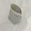 Aeiou Basic Pouch (M Size) Mint Grey Stone