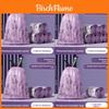 Household Lavender Drawstring Trash Bags With Thick Plastic For Home Use