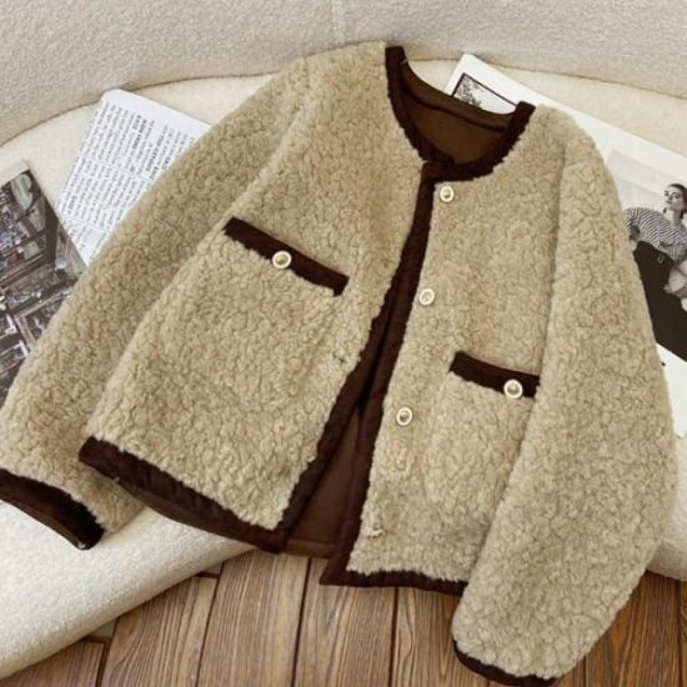 Navava Women Long Sleeve Wool Cardigan Nc266