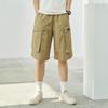 Li Ning Sports Fashion Series Woven Casual Shorts Men Shorts Khaki AKSR527-2