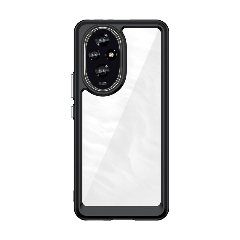 Pro Honor 200 Pouzdro Kryt Honor 200 Capas Nový Zadní Nárazník Nárazuvzdorný Průhledný Barevný Čirý Fundas Huawei Honor 200 Honor200