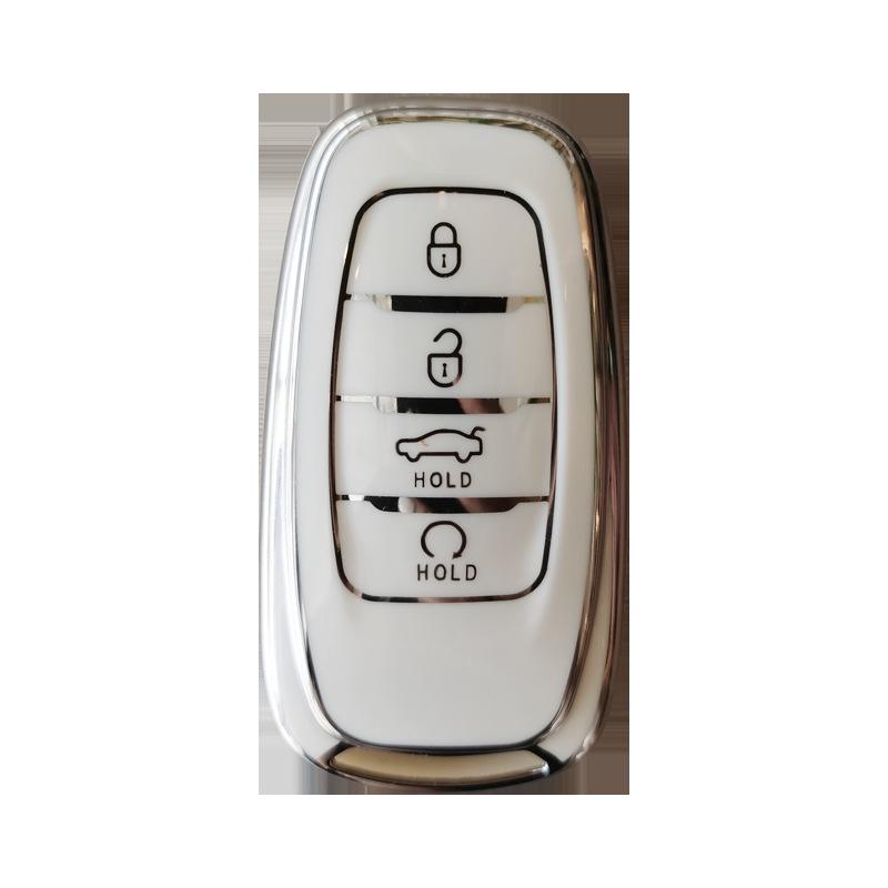 Luxury Hongqi Key Cover for H7, H5, HS5, HS7, H9 - Elegant Key Bag for All Models