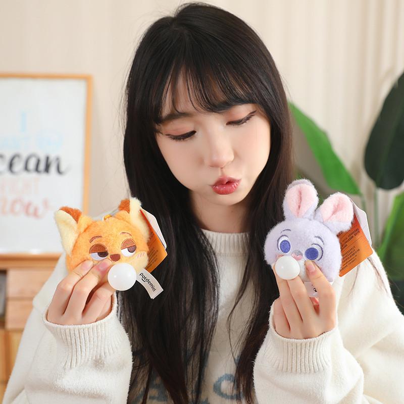 Animal Zootopia Sweet Plush Keychains Featuring Judy And Nick Perfect For Occasion Any