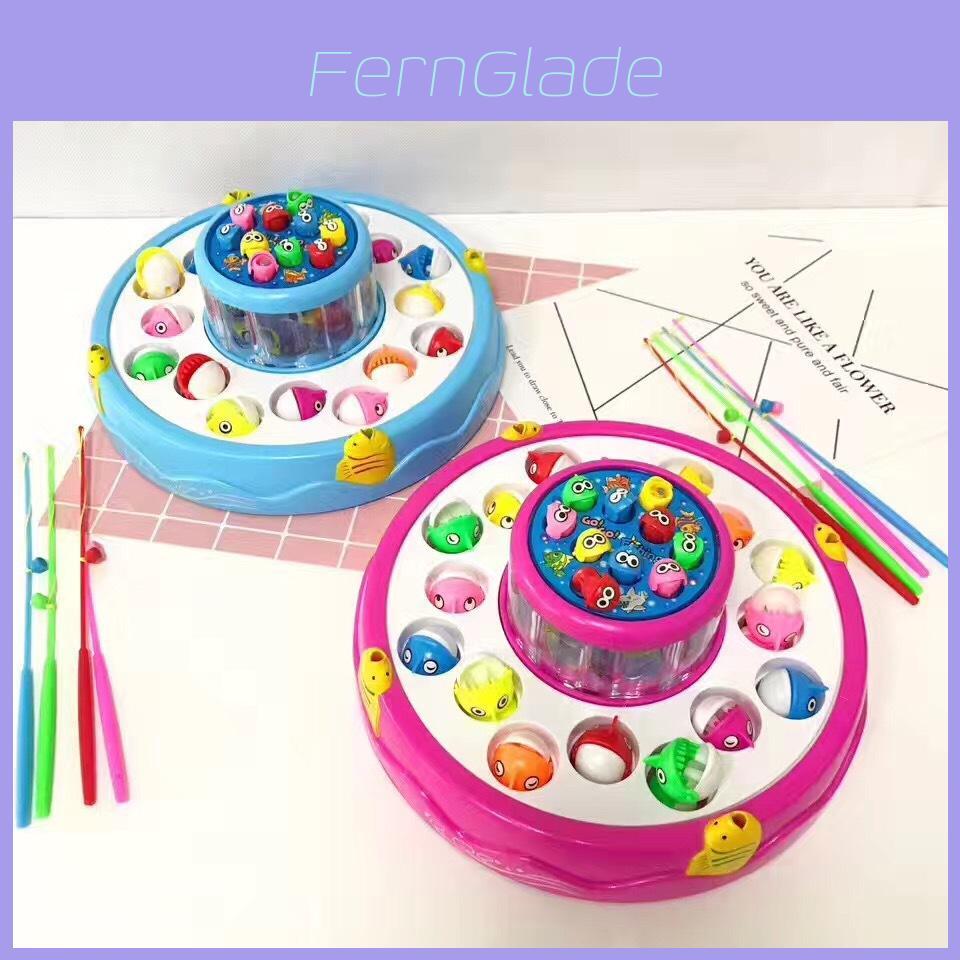 Magnetic Fishing Toy For Kids With Music And Battery Power Educational Toy For Early Learning
