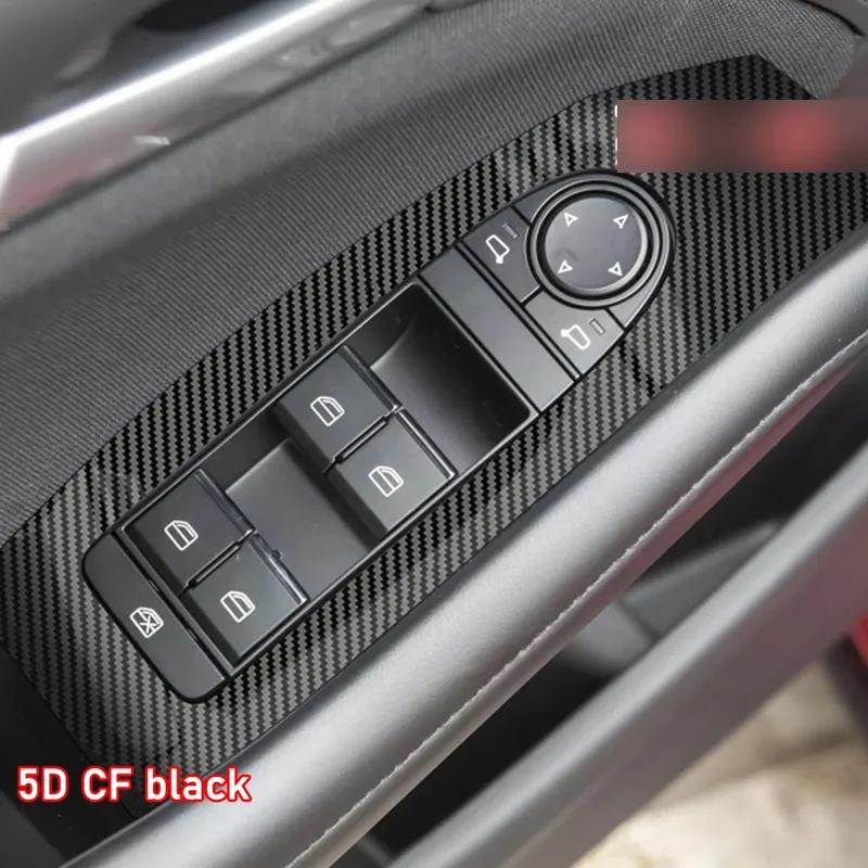 Auto Innenaufkleber Schaltgetriebe Schutzfolie Für Mazda 3 Axela - Auto Fenster Panel Aufkleber Karbonfaser Schwarz