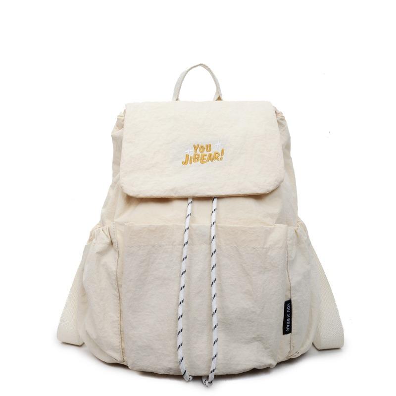 Dual-shoulder Bag, Fashionable Letter-shaped Backpack, Casual Large-capacity Hiking Bag