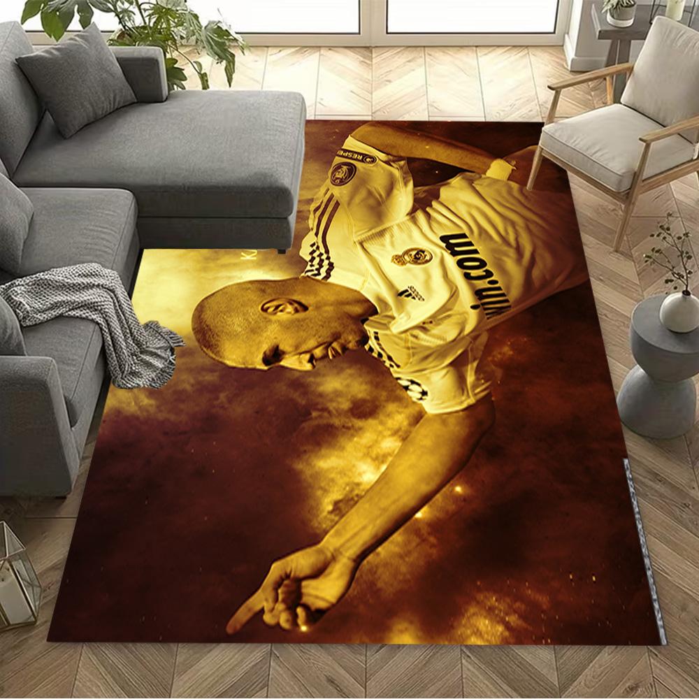 Juventus Celebration Moment Floor Rug Office Rug Suitable for Decorate Room Bedrooms Living Rooms Hallway Anti-slip Rug Decorate Offices