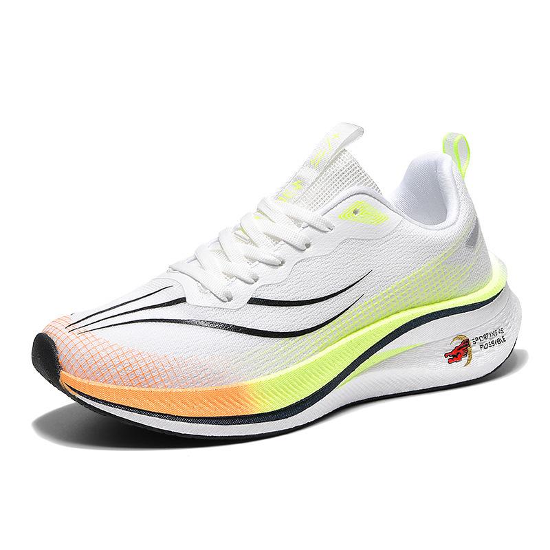 

2025 spring ultra-light mesh couple sports breathable running shoes 45