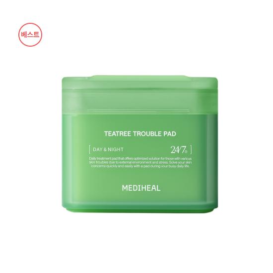 

[Коллаборация Sanrio Kuromi] Mediheal PDRN Pore Lifting Pad 100 + 100 пэдов (2 варианта) #Tea Tree Trouble