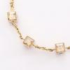 Used LOUIS VUITTON Corey Gamble Necklace Gold Plated Rhinestone Gold Used
