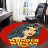 1pc Wonder Woman Office Round Area Rug, Under Office Chairs Bedroom Living Room Home Decor, Room Deco, Available in Various Sizes134