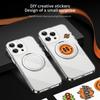 XUNDD Zero Sense Series For iPhone 16 Pro Max Case Compatible with MagSafe Rotating Kickstand PC+TPU Phone Cover