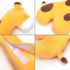 Sicherheitsgurtkissen für Kinder, Auto-Sicherheitsgurtbezug, Kinder, zum Ausruhen, Schlafen, Kopfstütze, Schulterpolster, Nackenkissen, Plüsch-Cartoon-Giraffe-Kissen