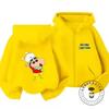 Popular Zipper Hoodie Kawaii Cartoon Print Autumn Trendy Children Wear Crayon Shin Chan 3 14 Years
