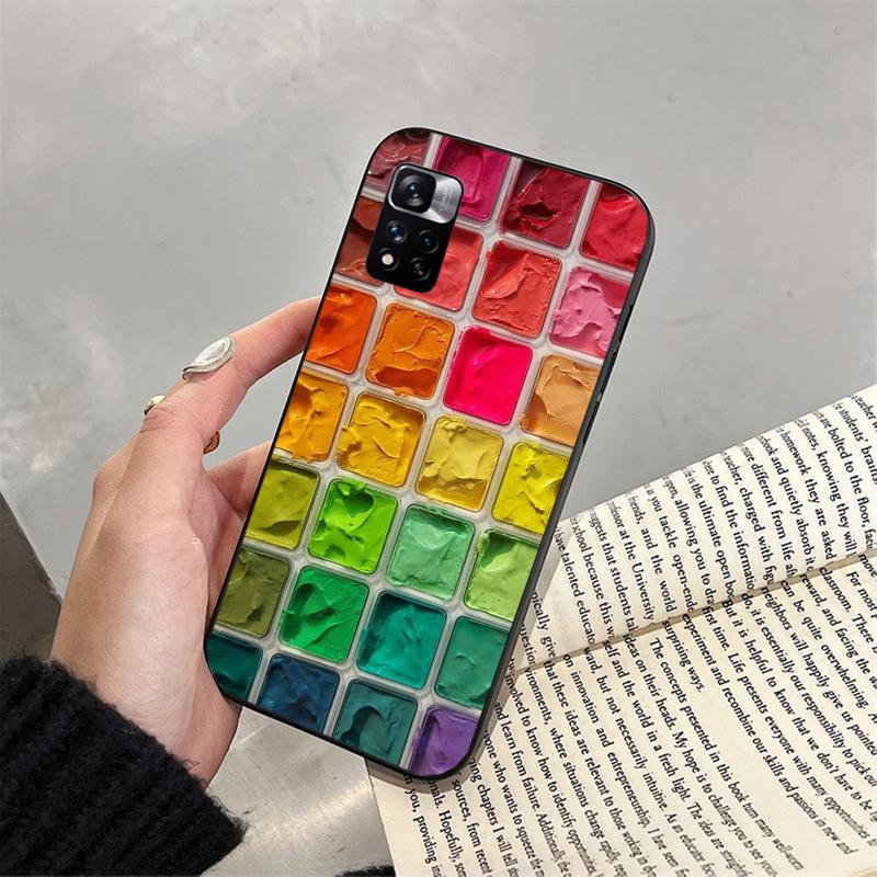 Farben Malkasten Auto casa Hülle Handyhülle Für Xiaomi Redmi note 14 ProPlus 14 13 12 11 10 Pro 14S 12S 11S Redmi 14C 13C