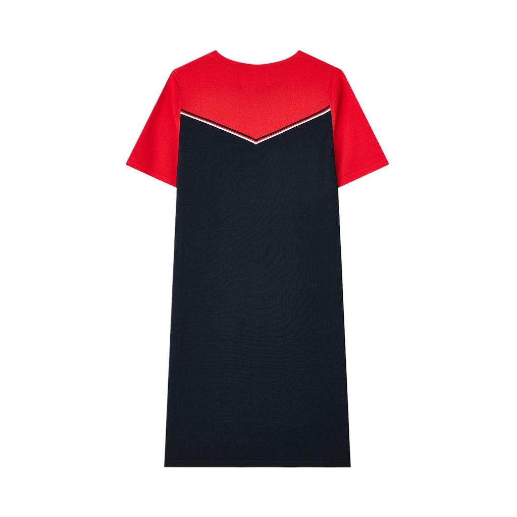 New FILA Modern Short Sleeved Dress Women's Legend Red F11W131302F-RD