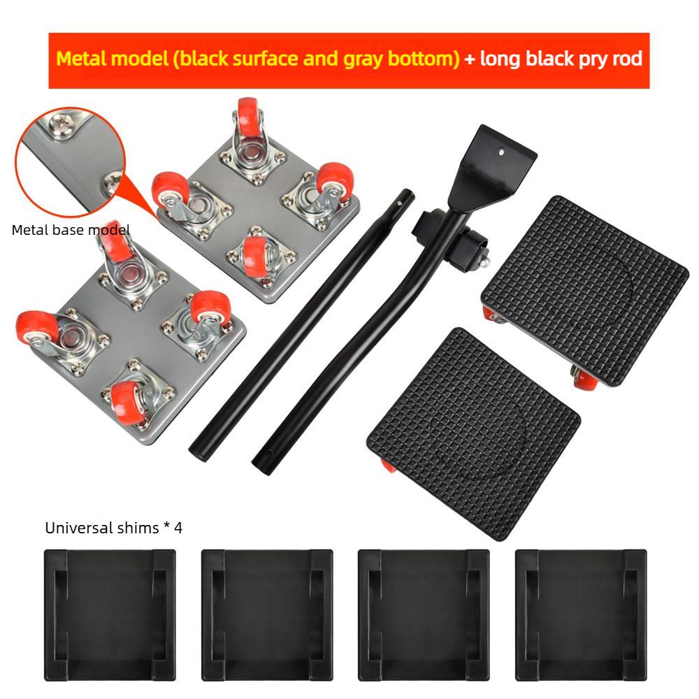 360° Universallräder Möbeltransporter Set Super Hohe Tragfähigkeit Mobiles Transportgerät Schrankhandling Universalwerkzeug