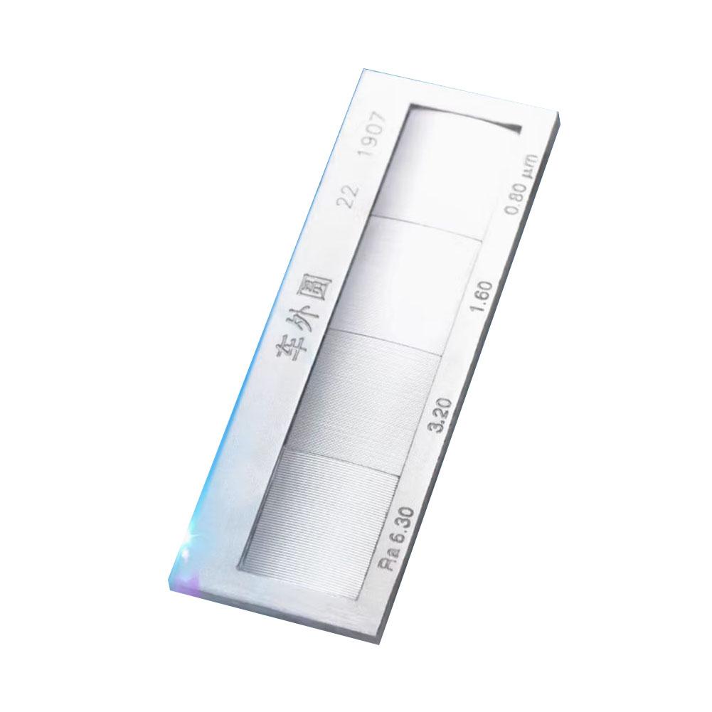 1PC Roughness Comparison Sample Ra0.8-6.3um Industrial Sampling Tool For Spraying, Electroplating Rust-free Accessories