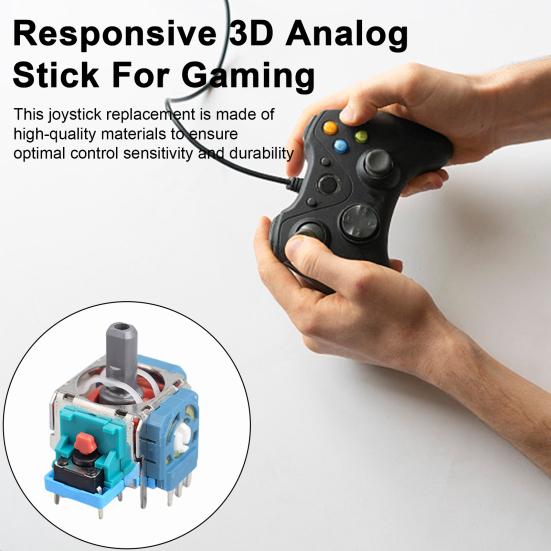 2 buc. Thumbstick-uri Controller wireless Joystick-uri Piese de schimb Control precis Control îmbunătățit Sensibilitate Joystick-uri analogice 3D pentru PS5