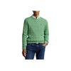 Polo Ralph Lauren FW23 Small Pony Logo Embroidered Crew Neck Cable Knit Sweater Men Sweater Light-Green MNPOSWE16810290-D08