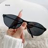 Fashionable Metal Frame Cat Eye Sunglasses Women's Fashion Street Photography Trend Versatile Glasses UV400 Shades Eyewear