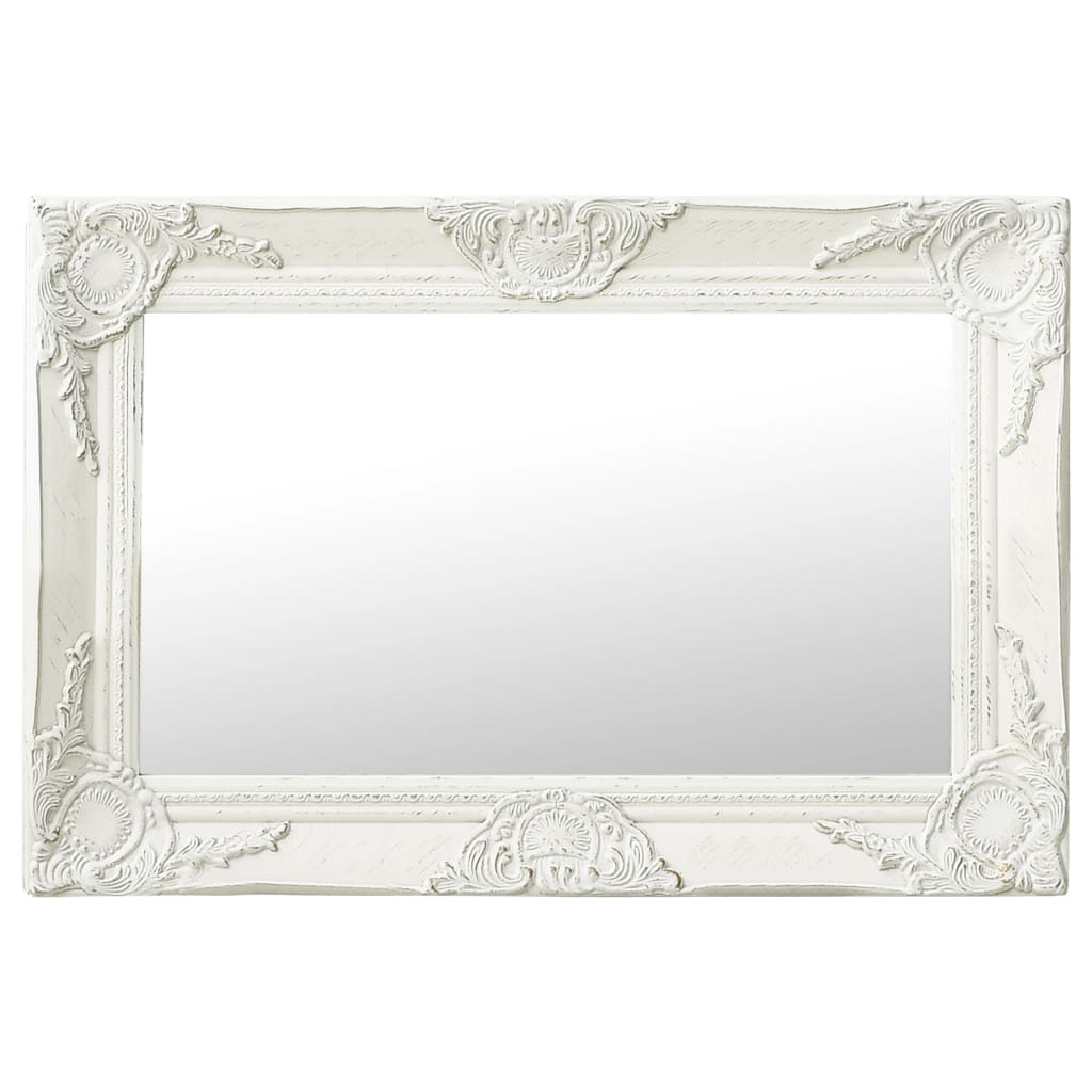 Baroque Style Wall Mirror 60x40 cm