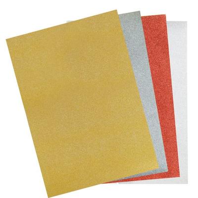 MegaCréa DIY - Thermoformable Glitter Rubber Foam 6 Sheets