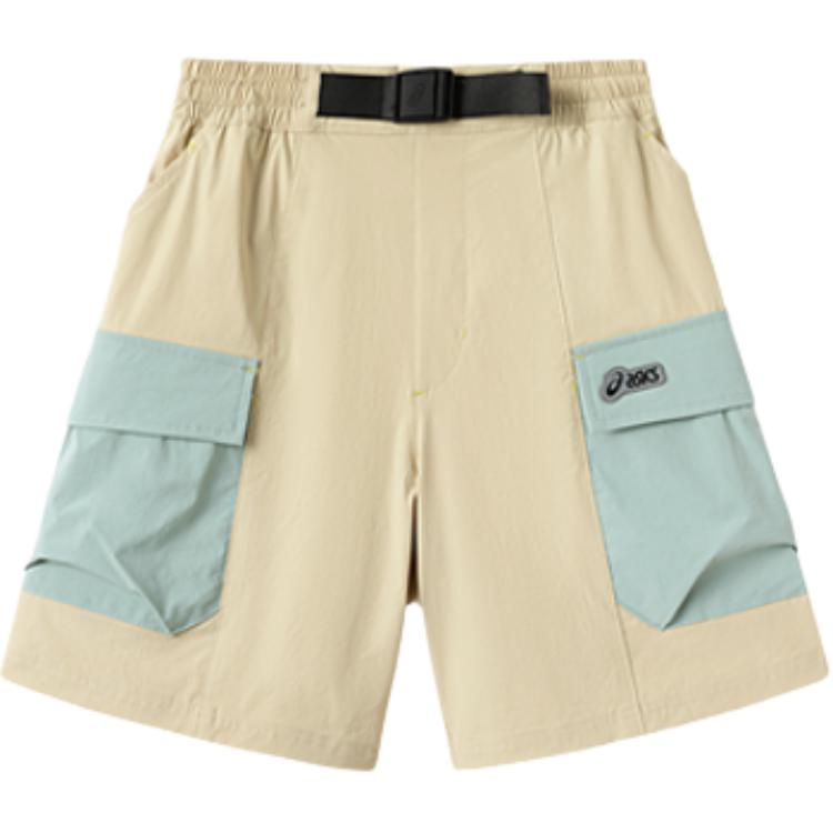 Asics Urban Trendy Shorts Children Aged 3 7 Years Old Khaki 332251091045-8004 170