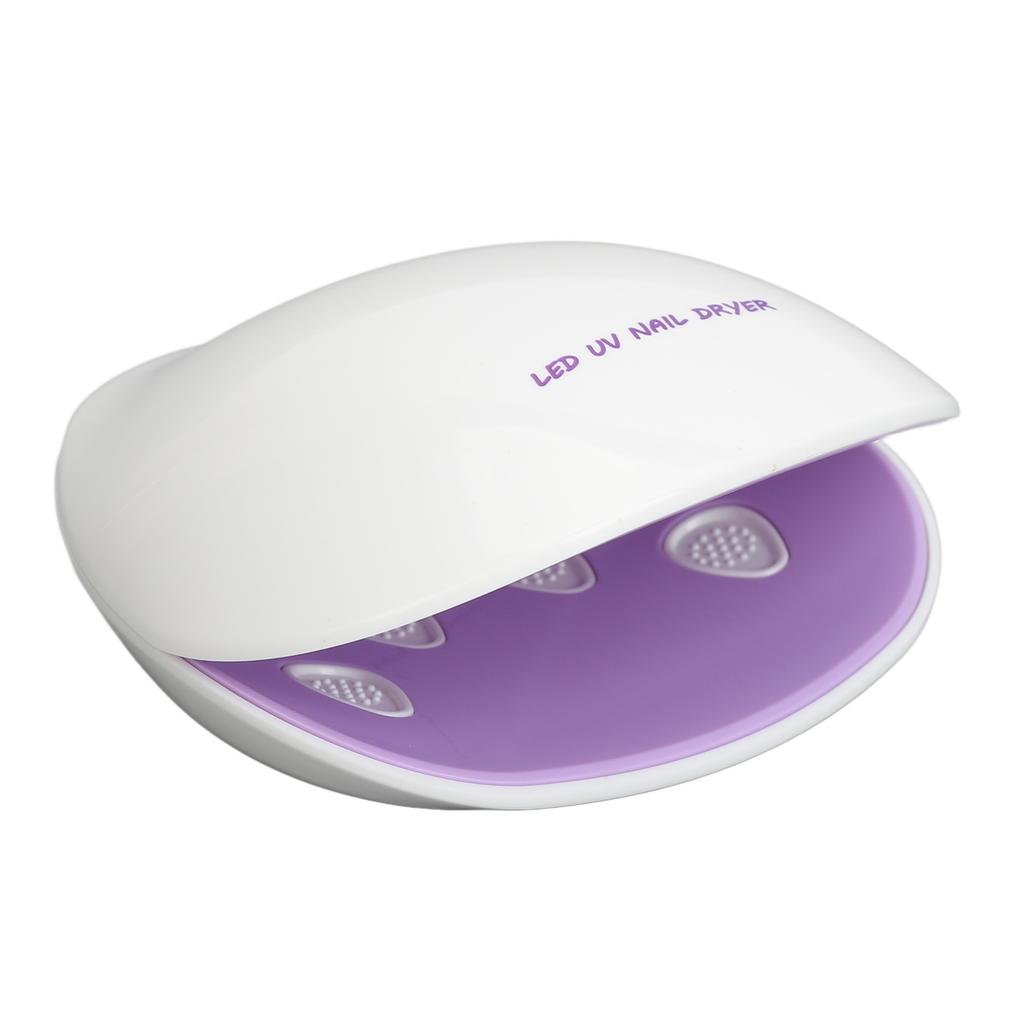 LED Nail Gel Polish Dryer Shaped 12pcs Light Chips 180 Degrees Drying Nail Curing Lamp