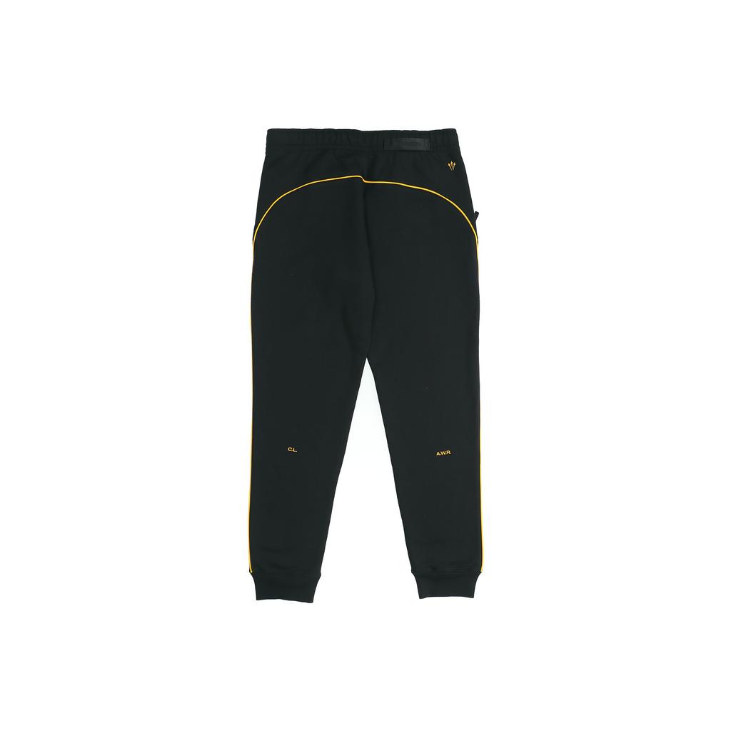 Nike X Drake Nocta Series Fleece Joggers With Contrasting Trim Men Bottoms Black DA4105-010