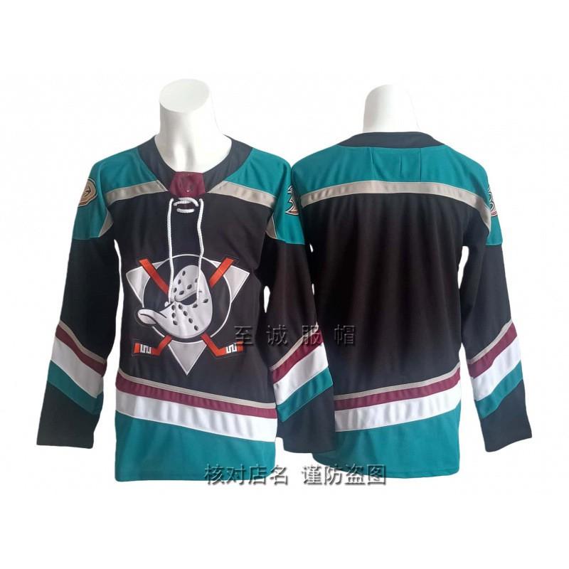 Mens Retro Ice Hockey Jersey Team Ducks 15 Embroidered Practice Uniform Cotton Blend Sportswear