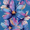 Outdoor Dekostoffe Oxford - Motiv Blumen I Dx5278