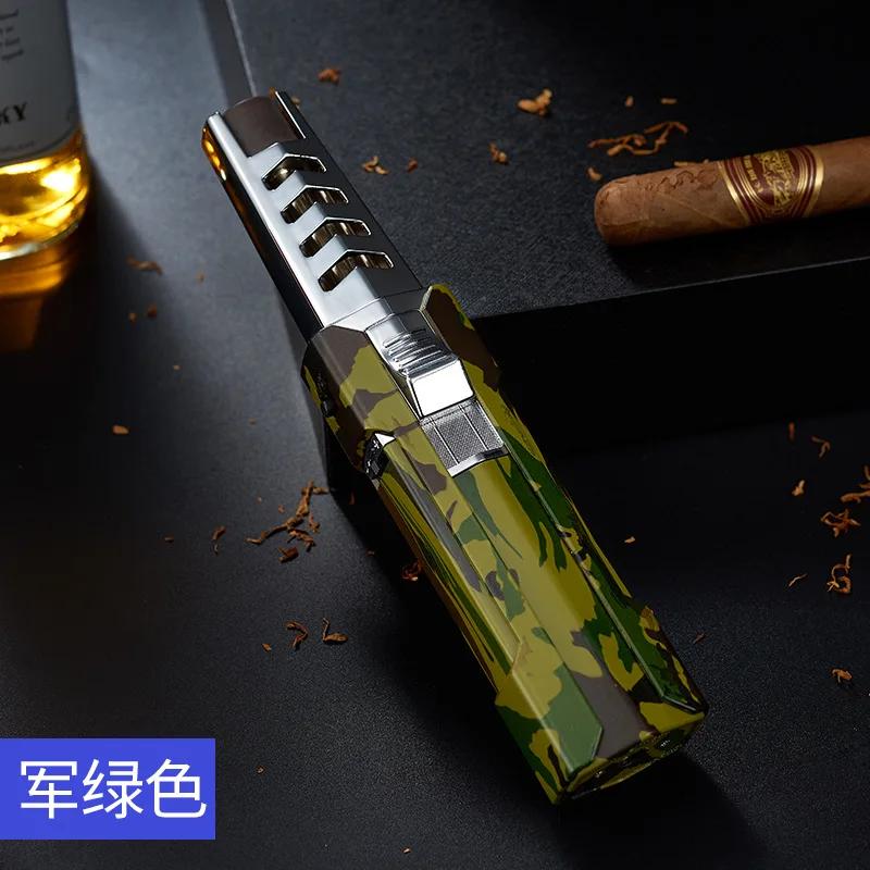 Blue Flame Goes Straight Into The Spray Gun High Temperature Lighter Creative Multifunctional Welding Gun Ignition Gun Barbecue
