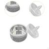 Accessories for Cleaning Watch Oil Containers with Stainless Steel Mesh And Lid, Suitable