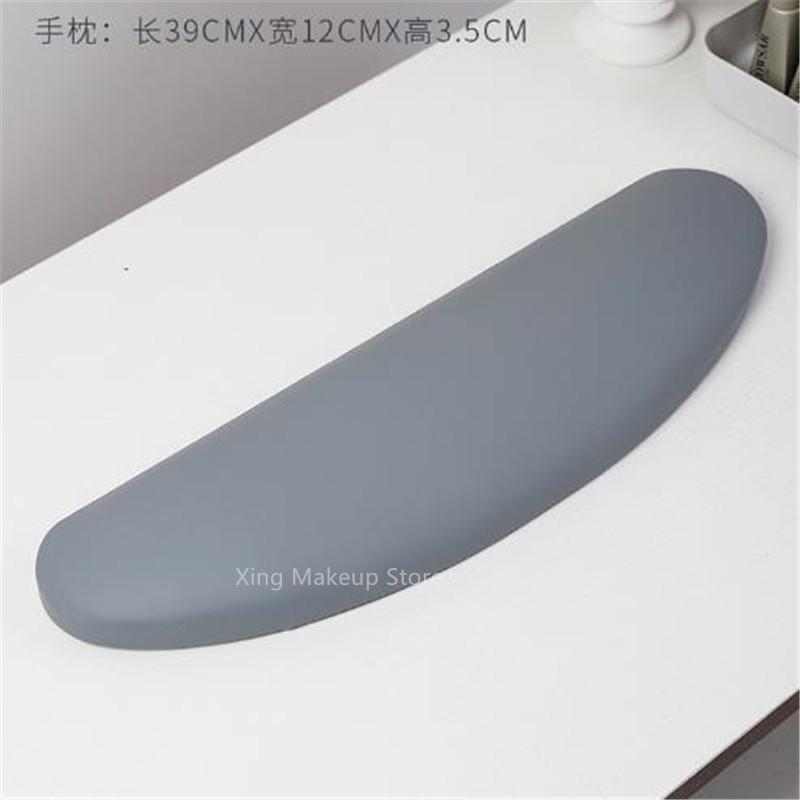 New Simple PU Leather Curved Nail Hand Pillow Set Rest Pillow Arm Rest Cushion Holder Arm Rests Nail Art Stand Manicure Tools 4#