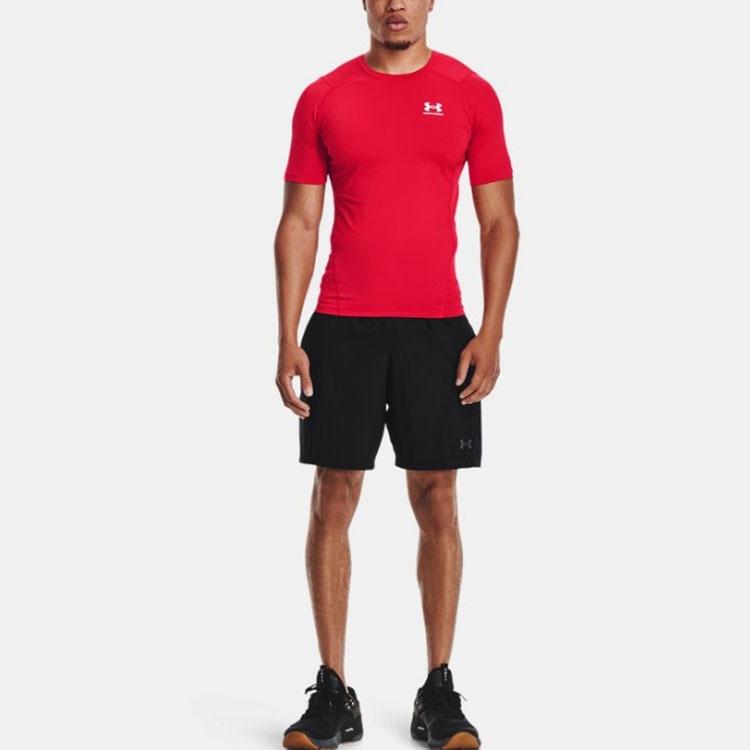 Under Armour HeatGear Training T-shirt 'Red' Men's 1361518-600