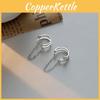 Diamond Personalized Sparkling Doublelayer Chain Cold Style Ear Clip Men Women