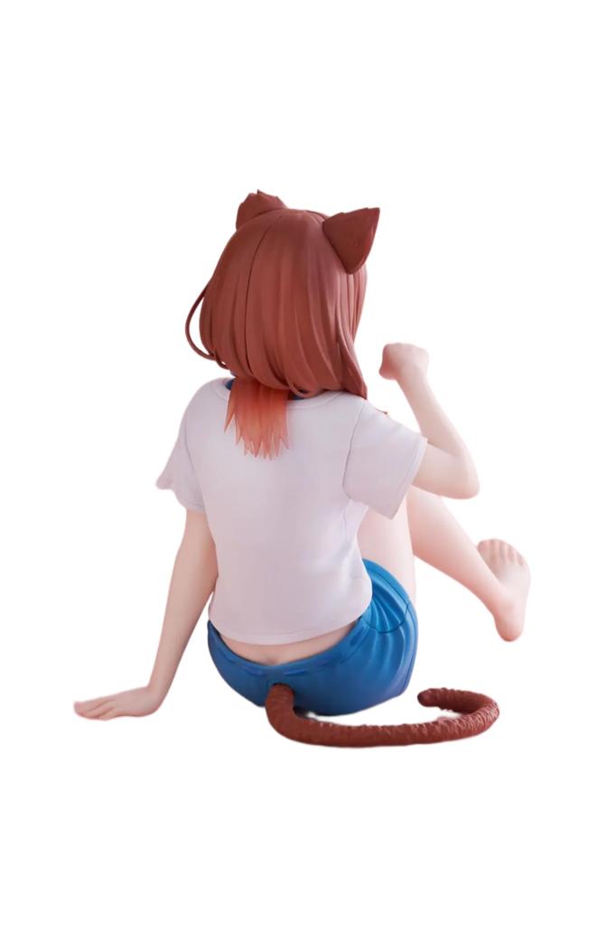 The Quintessential Quintuplets Desktop Cute Figure Nakano Miku Cat Room Wear Season 2 -Original Ver.-