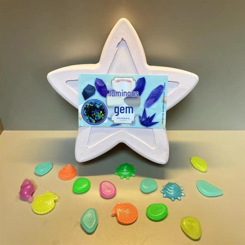 Dinosaur Fossil Excavation Toy – Children's Educational DIY Dig Kit with Surprise Gem Figurine