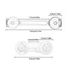 5 STÜCKE Kindersicherung Schublade Anti-Öffnungssperre Transparent Kühlschrank Schranktürschloss Multifunktionale Schutz Sicherheitsriegel