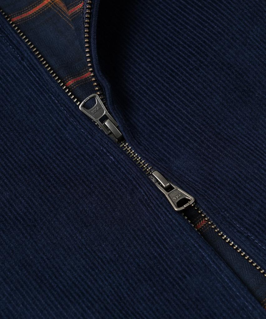 Giacca Harrington Buddy in Velluto a Coste Frizmworks _ Blu Navy