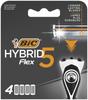 Bic Flex Hybrid 5 Razor Blades - 4 Pieces
