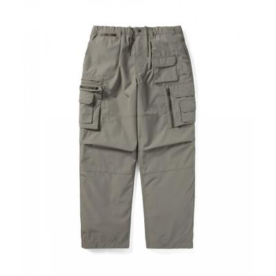 Crazy Multi Zip Pant Stone