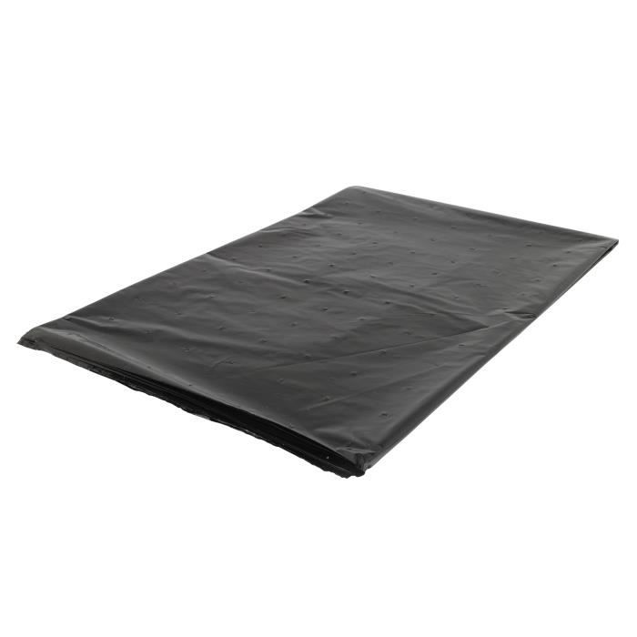 Toile de paillage pour jardin GREENGERS - 1,4m x 5m - Anti-mauvaises herbes et micro-perforée