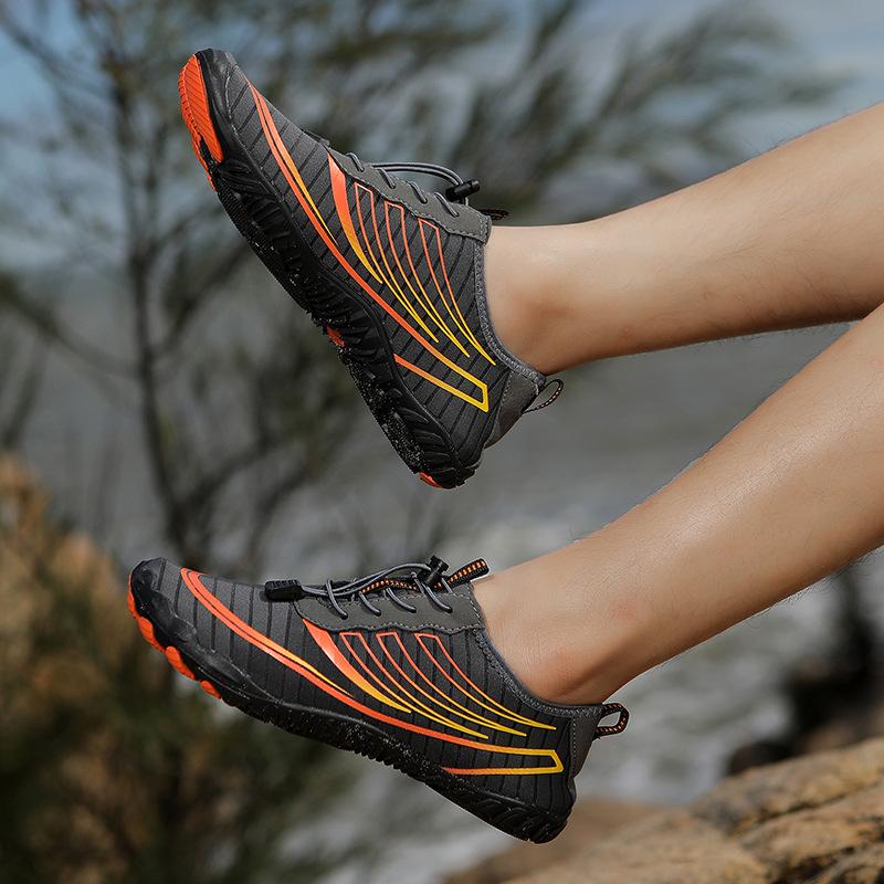 Outdoor Strandschuhe Herren- und Damen-Schwimm-, Tauch-, Wat-Schuhe Paar rutschfeste Bachwander-Schuhe Fünf-Zehen-Bergsteiger-Fitnessschuhe